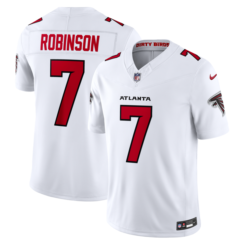 Atlanta Falcons Bijan Robinson White jersey – view 1