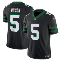 New York Jets Garrett Wilson Black jersey – view 2