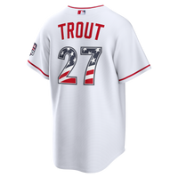 Los Angeles Angels White jersey – view 4