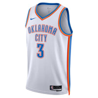 Oklahoma City Thunder Jared McCain - White jersey – view 3