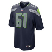 Seattle Seahawks Jalen Sundell Navy jersey – view 3