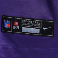 Minnesota Vikings Jeff Okudah Purple jersey – view 6