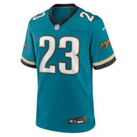 Jacksonville Jaguars Foye Oluokun Teal jersey – view 3