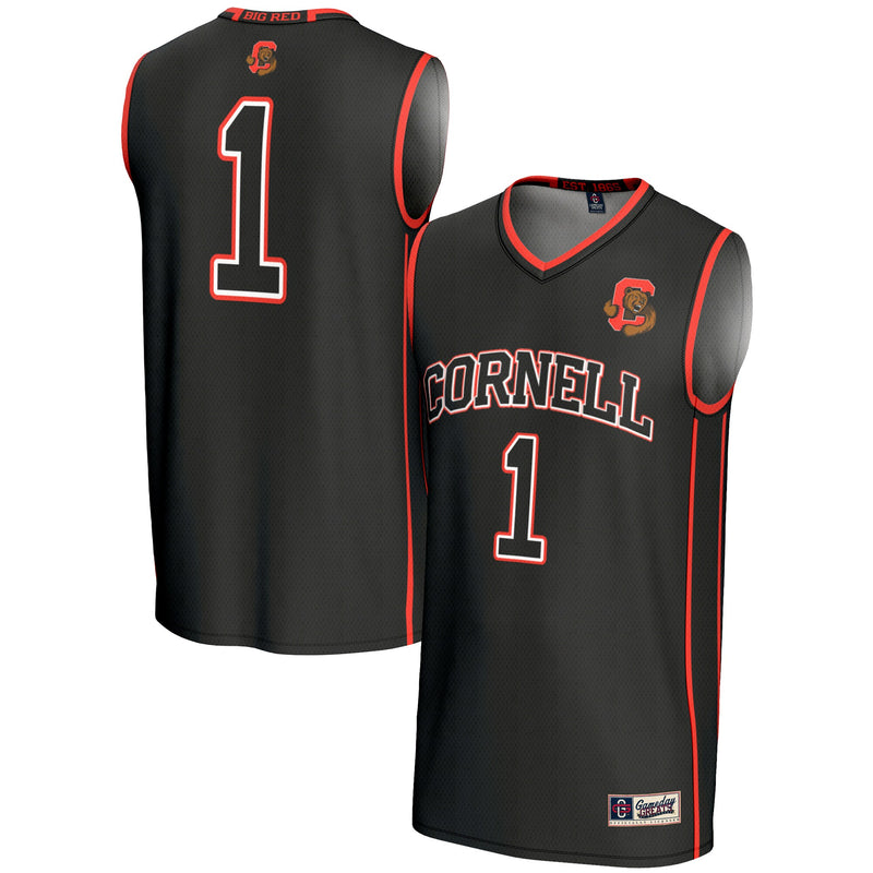 Cornell Big Red Black jersey – view 1