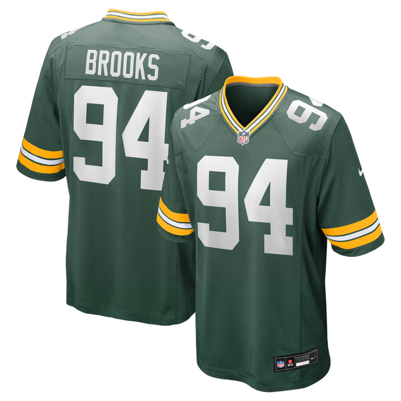 Green Bay Packers Karl Brooks Green jersey – view 1