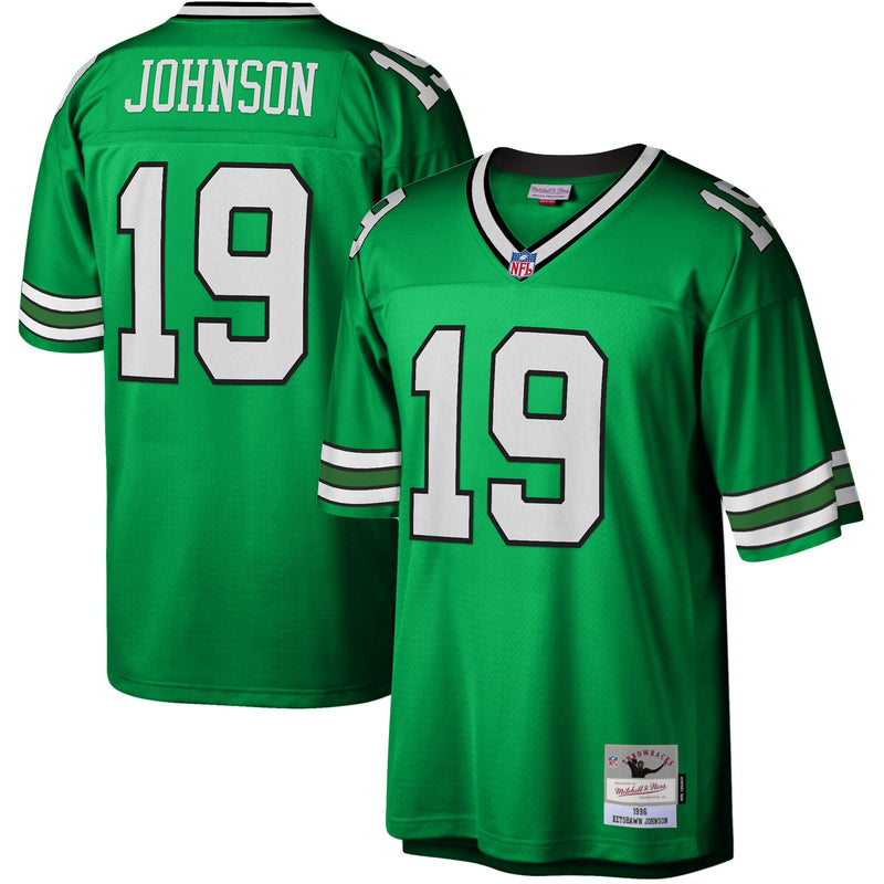 New York Jets Keyshawn Johnson Kelly Green jersey – view 1