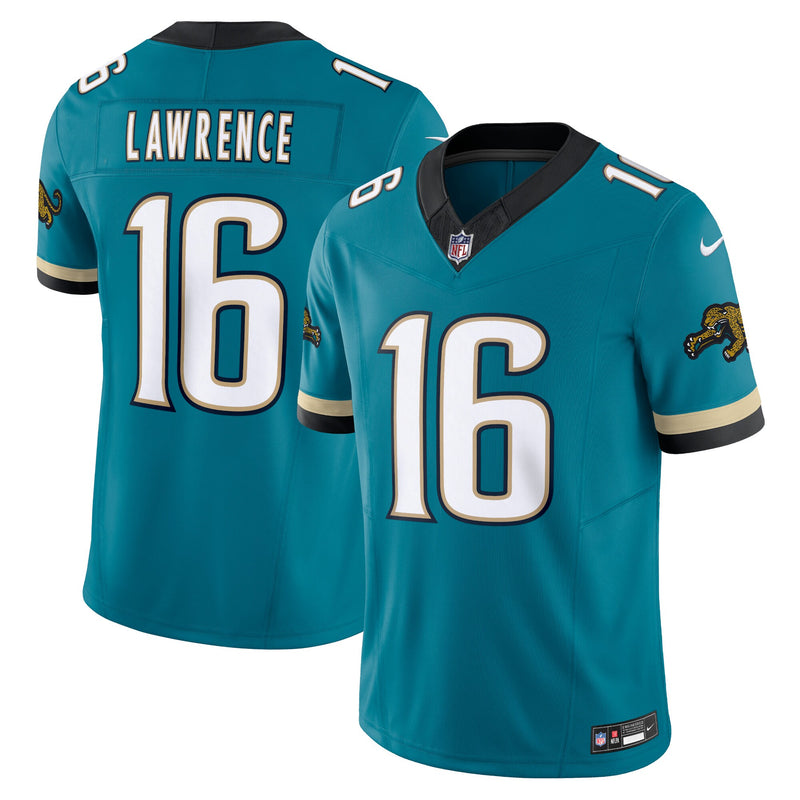 Jacksonville Jaguars Trevor Lawrence Teal jersey – view 1
