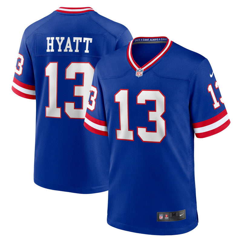 New York Giants Jalin Hyatt Royal jersey – view 1
