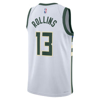 Milwaukee Bucks Ryan Rollins - White jersey – view 4
