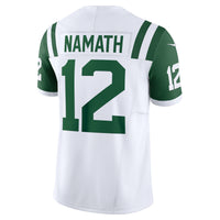 New York Jets Joe Namath White jersey – view 4