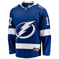 Tampa Bay Lightning Jakob Pelletier Blue jersey – view 3