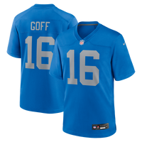 Detroit Lions Jared Goff Blue jersey – view 1