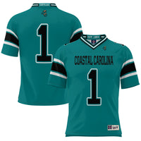 Coastal Carolina Chanticleers Teal jersey – view 2