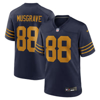 Green Bay Packers Luke Musgrave Navy jersey – view 1