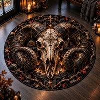 Horned Symmetry - A Circular Study in Ember and Shadow - main