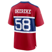 New York Giants Bobby Okereke Red jersey – view 4
