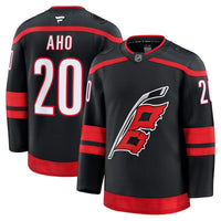 Carolina Hurricanes Sebastian Aho Black jersey – view 2