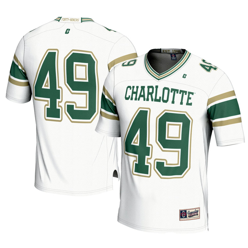 Charlotte 49ers White jersey – view 1