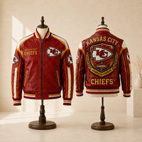 KC Arrowhead Attitude - Red and Gold Panel Jacket - main