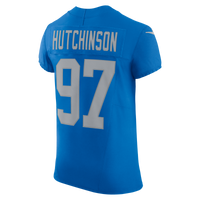 Detroit Lions Aidan Hutchinson Blue jersey – view 3
