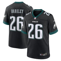 Philadelphia Eagles Saquon Barkley Black jersey – view 2