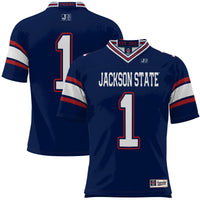 Jackson State Tigers Navy jersey – view 1