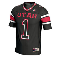 Utah Utes Black jersey – view 3