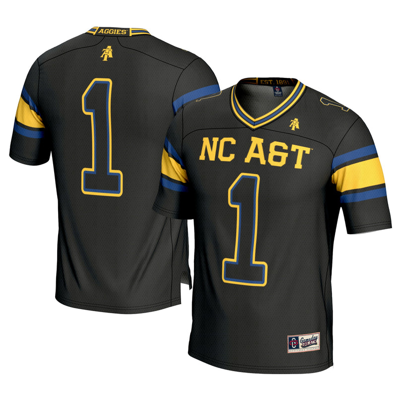 North Carolina A&T Aggies Black jersey – view 1