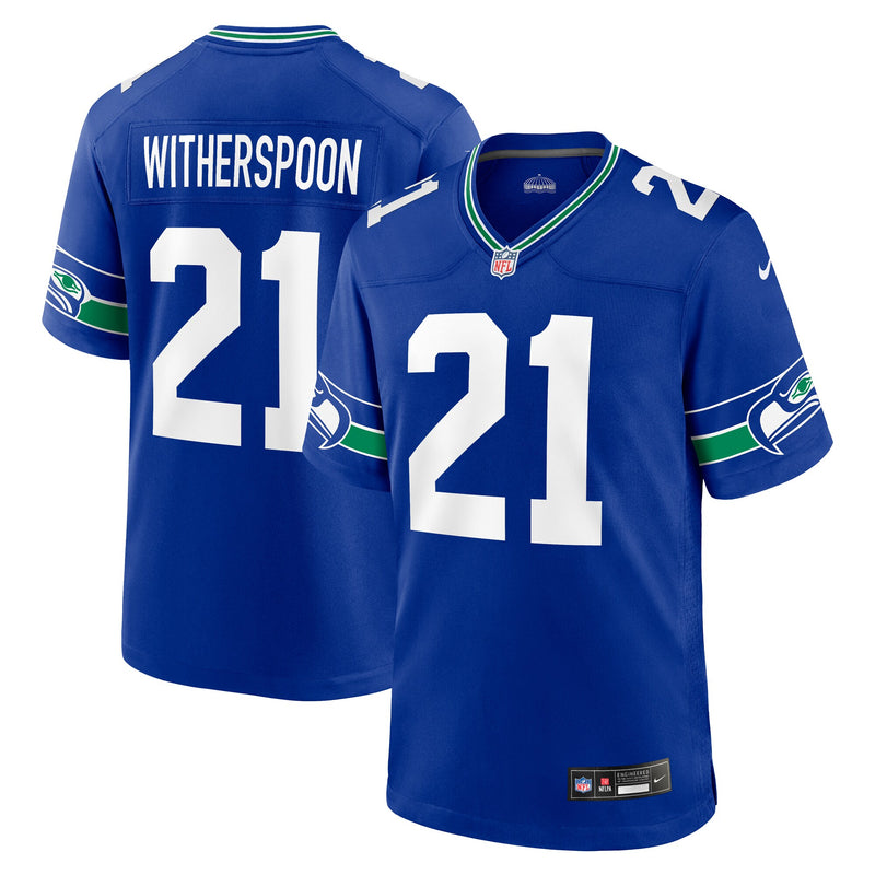 Seattle Seahawks Devon Witherspoon Royal jersey – view 1