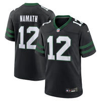 New York Jets Joe Namath Black jersey – view 2