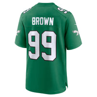 Philadelphia Eagles Jerome Brown Kelly Green jersey – view 4