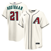 Arizona Diamondbacks Lars Nootbaar Cream jersey – view 1