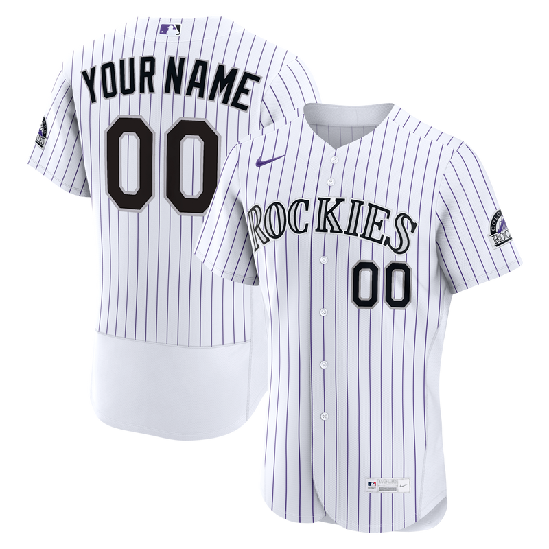 Colorado Rockies White jersey – view 1
