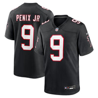 Atlanta Falcons Michael Penix Jr. Black jersey – view 2