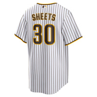 San Diego Padres Gavin Sheets White jersey – view 4