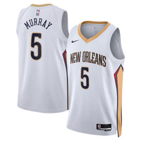 New Orleans Pelicans Dejounte Murray - White jersey – view 1