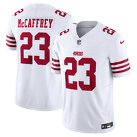 San Francisco 49ers Christian McCaffrey White jersey – view 1