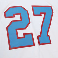 Tennessee Oilers Eddie George White jersey – view 5
