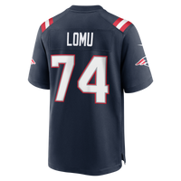 New England Patriots Caleb Lomu Navy jersey – view 6