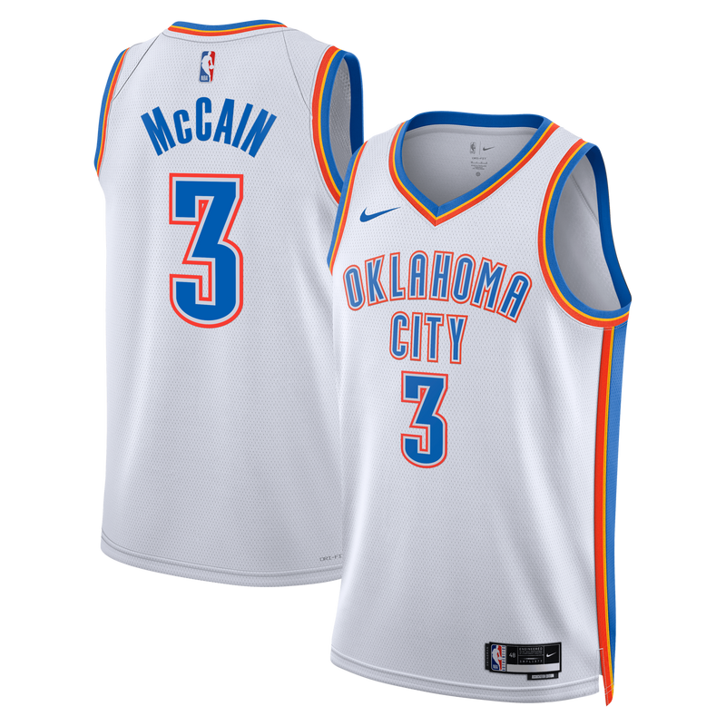 Oklahoma City Thunder White jersey – view 1