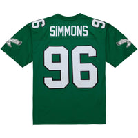 Philadelphia Eagles Clyde Simmons Kelly Green jersey – view 4