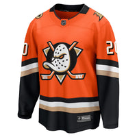Anaheim Ducks Chris Kreider Orange jersey – view 3