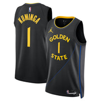 Golden State Warriors Jonathan Kuminga - Black jersey – view 2