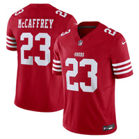 San Francisco 49ers Christian McCaffrey Scarlet jersey – view 1