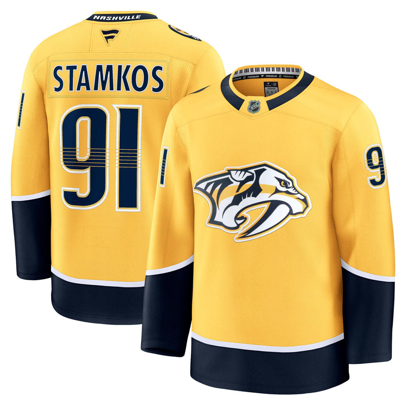 Nashville Predators Steven Stamkos Gold jersey – view 1