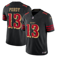 San Francisco 49ers Brock Purdy Black jersey – view 2