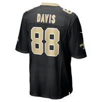 New Orleans Saints Shaquan Davis Black jersey – view 3