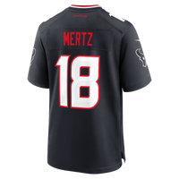 Houston Texans Graham Mertz Navy jersey – view 3
