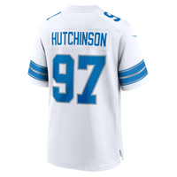 Detroit Lions Aidan Hutchinson White jersey – view 3