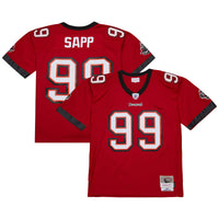 Tampa Bay Buccaneers Warren Sapp Red jersey – view 2